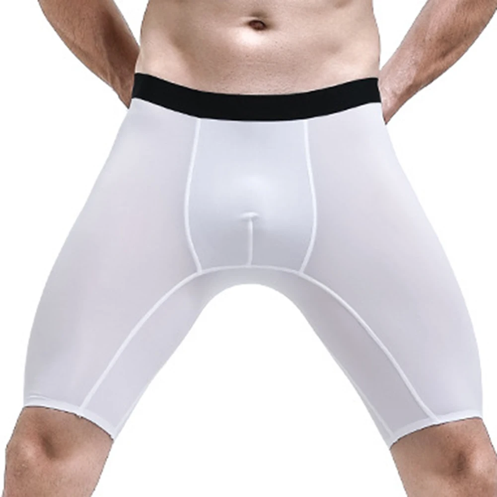 Long Leg Trunk Men - กางเกงบ็อกเซอร์ขายาวผู้ชาย ระบายอากาศดี มีช่องใส่ของ แห้งเร็ว