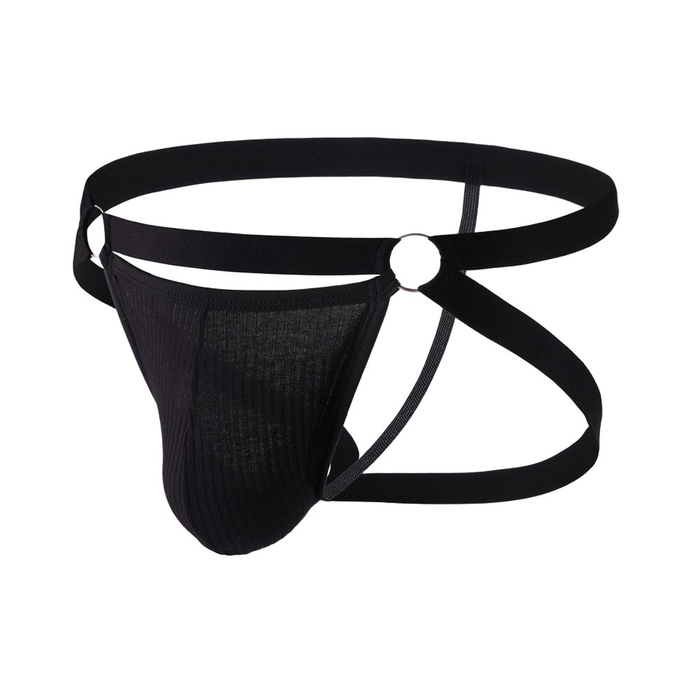 Jockstrap Athletic - ชุดชั้นในชาย จ็อคสแตรป กางเกงซัพพอร์ตเตอร์สำหรับนักกีฬา กางเกงในแบบเว้าช่วงก้น กางเกงในแบบเปิดก้น ชุดนอน