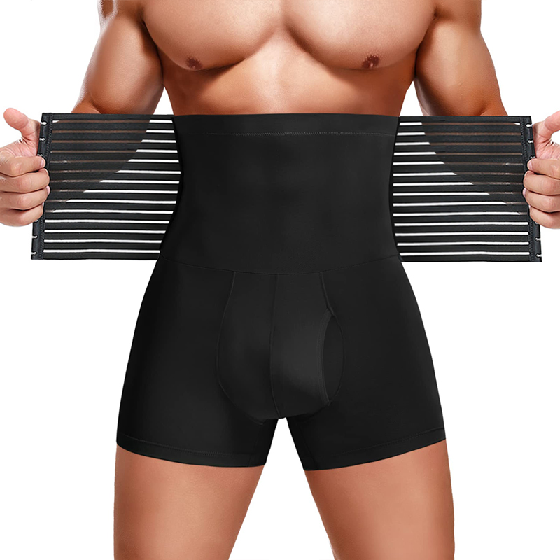 Boxer Shorts Modal - กางเกงรัดหน้าท้องสำหรับผู้ชายกางเกงรัดเอวกระชับสัดส่วนกางเกงขาสั้นเอวสูงรัดรูปยกก้นบุนวม