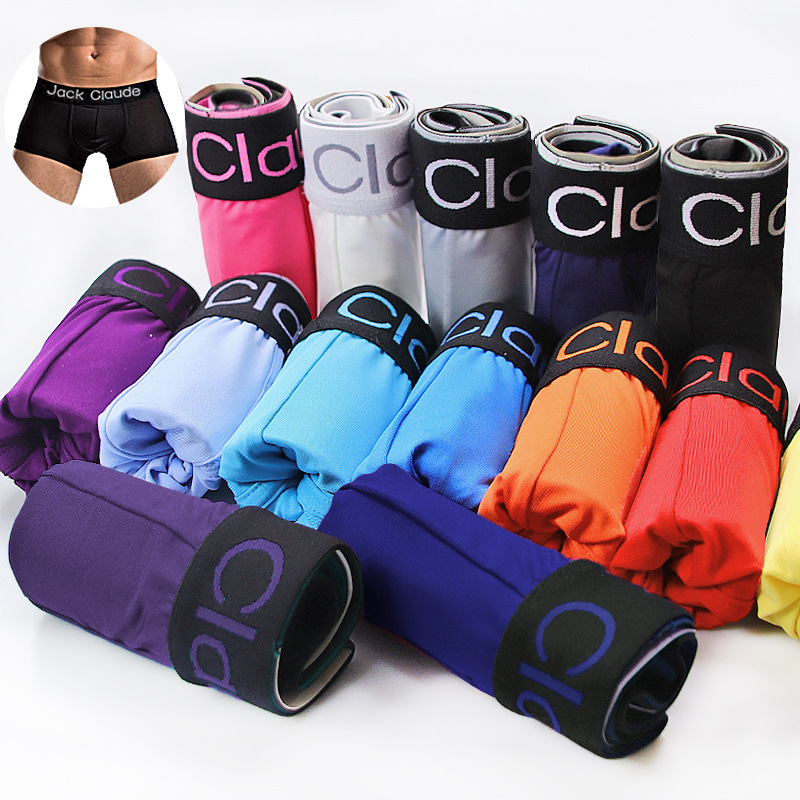 Multi Pack Underwear - 1-4ชิ้น/ล็อตชายชุดชั้นในชายนักมวยกางเกงชายชายกางเกงสบาย Breathable Cuecas Boxer Homme เซ็กซี่นักมวยชาย