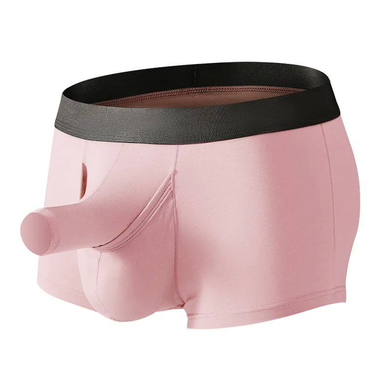 Bamboo Fiber Trunk - กางเกงบ็อกเซอร์ชายใยไผ่ กระเป๋าทรงงวงช้าง ระบายอากาศได้ดี บางเบา แยกส่วน