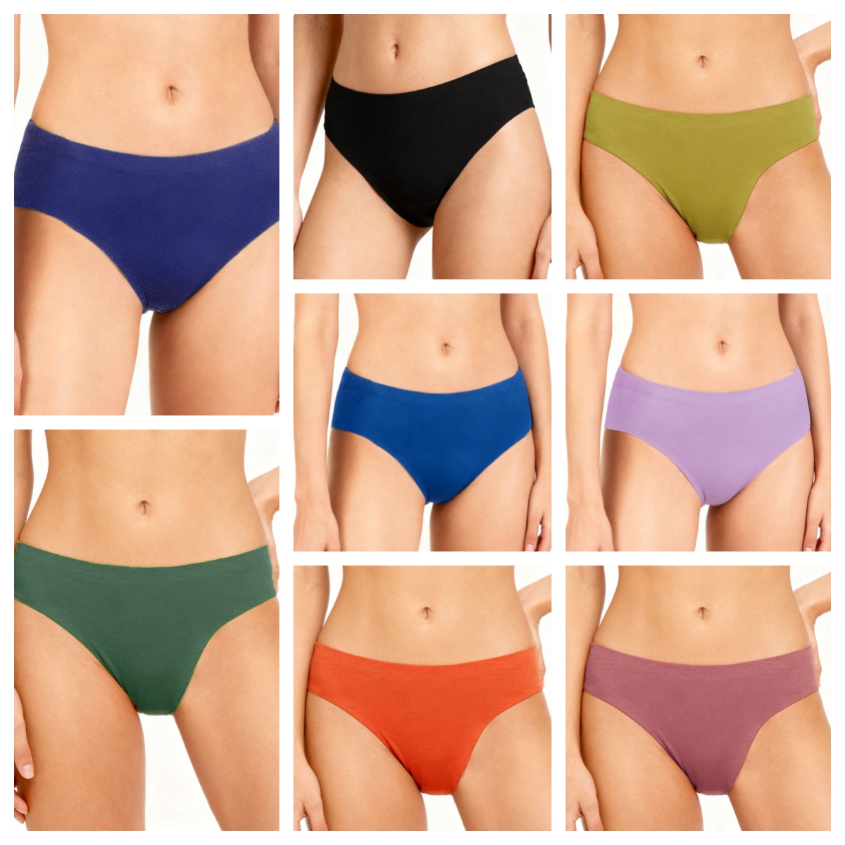 Quick Dry Underwear - กางเกงชั้นในไร้ตะเข็บสำหรับวันมีประจำเดือน Zeriluna เนื้อผ้านุ่มลื่น สบายผิว ระบายอากาศได้ดี ซึมซับความชื้น