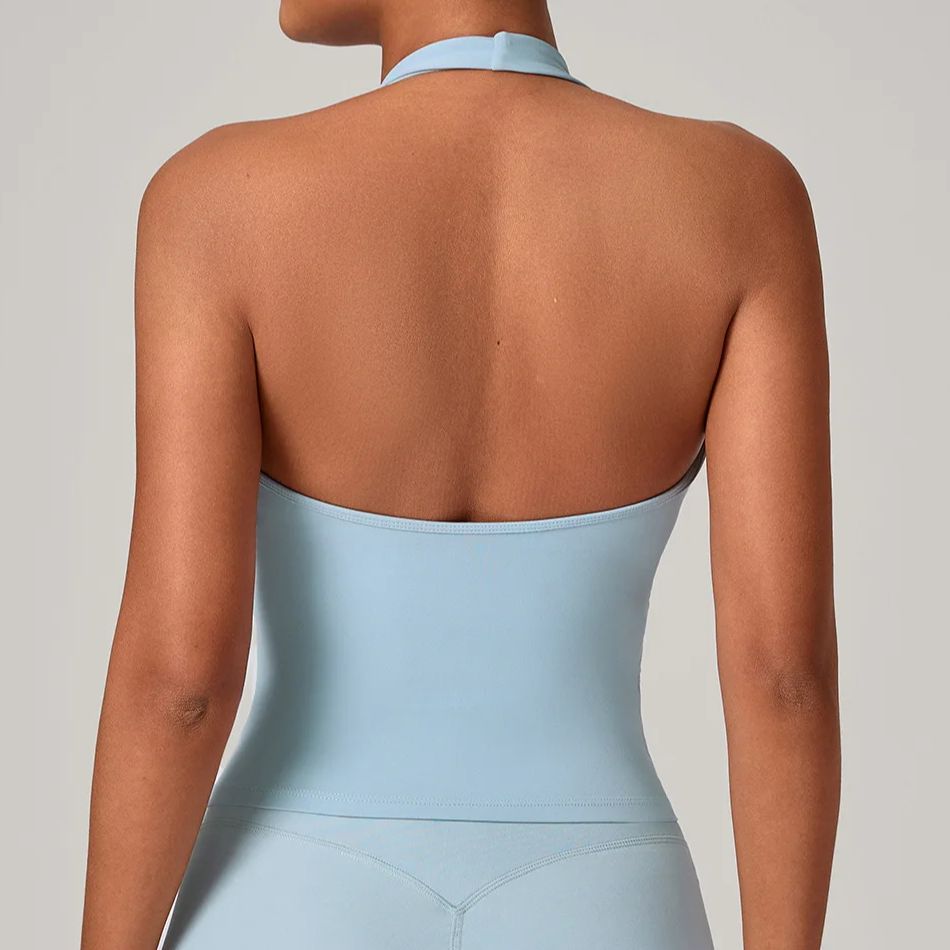 Quick Dry Underwear - เสื้อกล้ามโยคะคอวีแบบรัดรูป Ningyu สำหรับผู้หญิง เสื้อออกกำลังกายสำหรับวิ่งกลางแจ้ง แห้งเร็ว