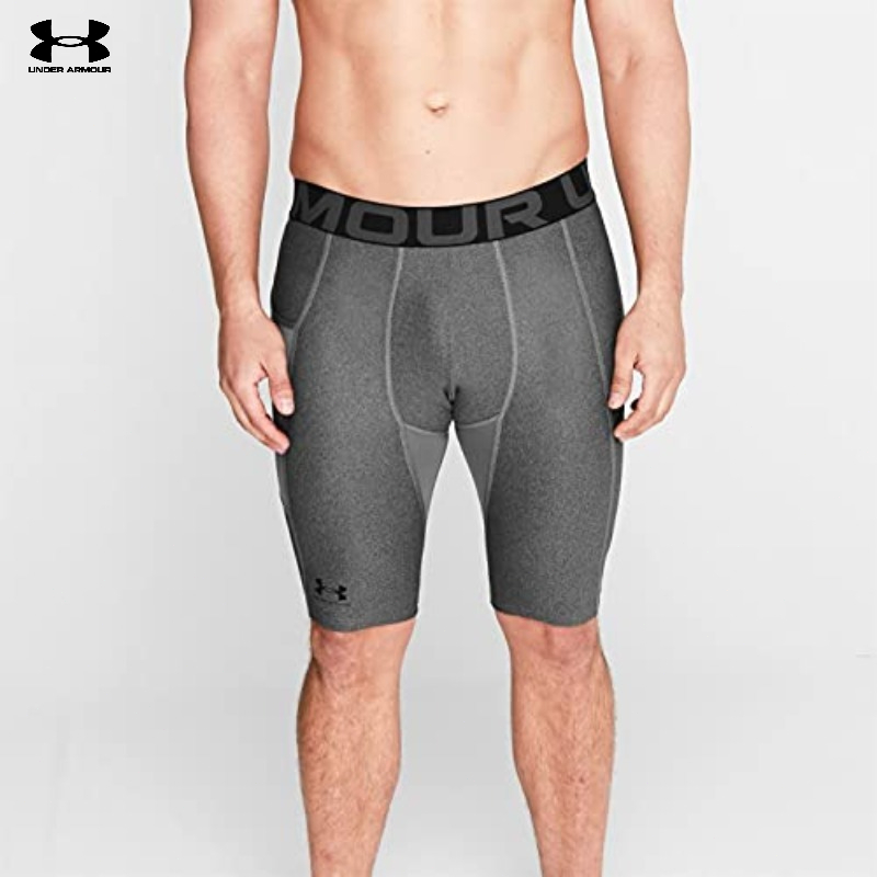 Compression Shorts Athletes - กางเกงขาสั้นรัดรูปสำหรับผู้ชาย UA HeatGear Armour ของแท้ ระบายความชื้นได้ดี