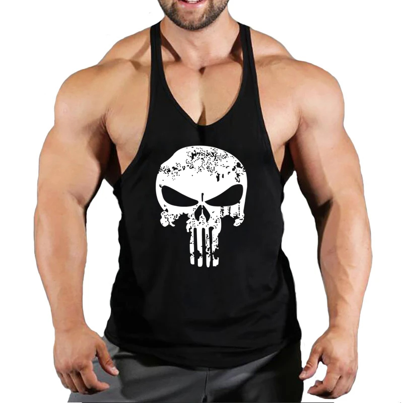 Undershirt Crew Neck - Top Gyms เสื้อผ้าผู้ชาย Tank Vest Gym
