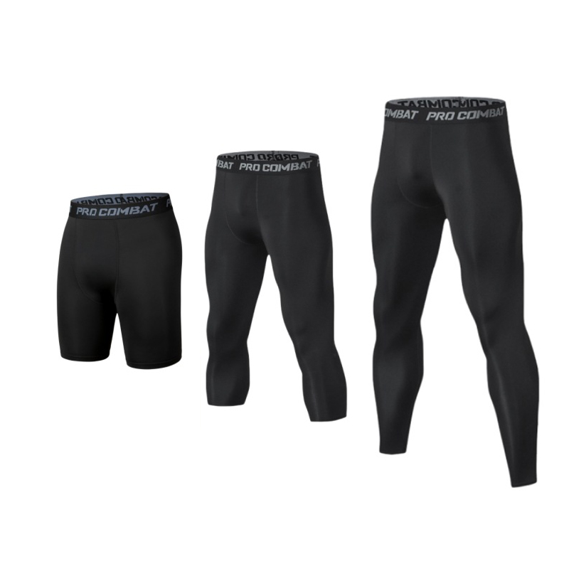 Compression Shorts Athletes - กางเกงรัดรูปผู้ชาย ระบายอากาศ แห้งเร็ว เหมาะสำหรับเล่นกีฬา วิ่ง ออกกำลังกาย