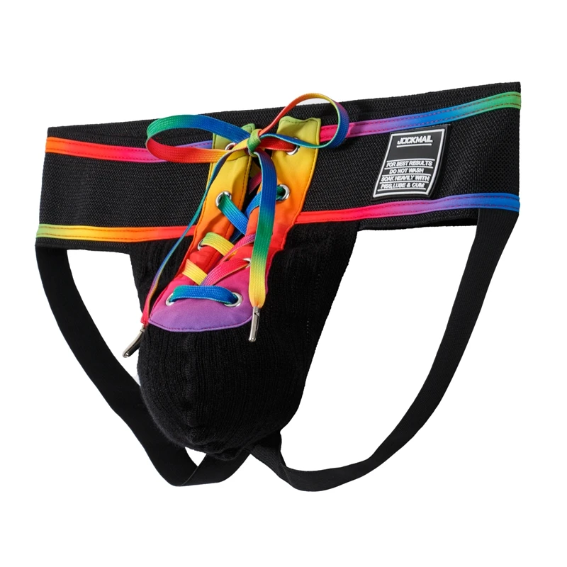 Jockstrap Athletic - เปิดด้านหน้าผู้ชาย Jockstrap กางเกงกีฬา Supporter,3 