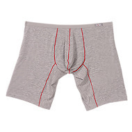 Long Leg Trunk Men - กางเกงบ็อกเซอร์ขายาวผู้ชาย ผ้าโมดอล ป้องกันการเสียดสี กางเกงในกีฬาแบบมีกระเป๋า U-Convex ทรงบ็อกซี่