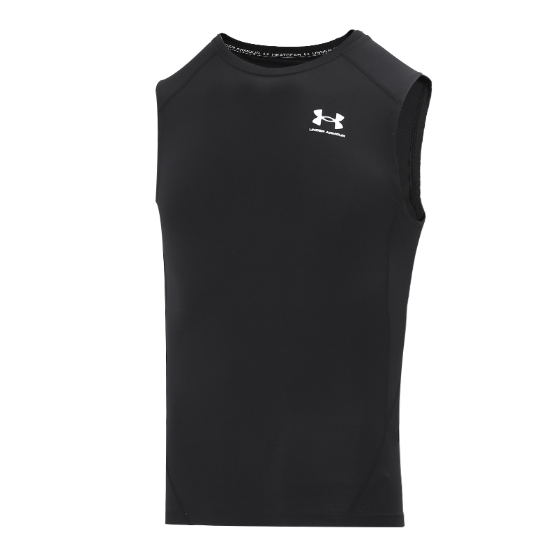 Sleeveless Undershirt - เสื้อกีฬาผู้ชายอันเดอร์อาร์เมอร์วิ่งออกกำลังกายชุดกีฬาบาสเกตบอลการฝึกอบรมเสื้อผ้าแฟชั่นเสื้อยืดแขนกุดรัดรูป 1361522-001