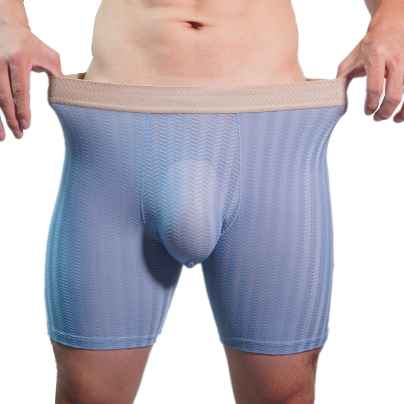 กางเกงบ็อกเซอร์ชาย ผ้าไนลอน ชุ - Long Leg Trunk Men บทวิจารณ์และราคา
