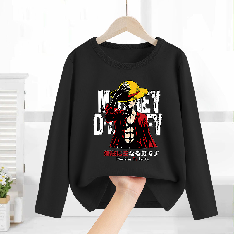 เสื้อแขนยาวลายอนิเมะวันพีซ เสื - Base Layer Top บทวิจารณ์และราคา