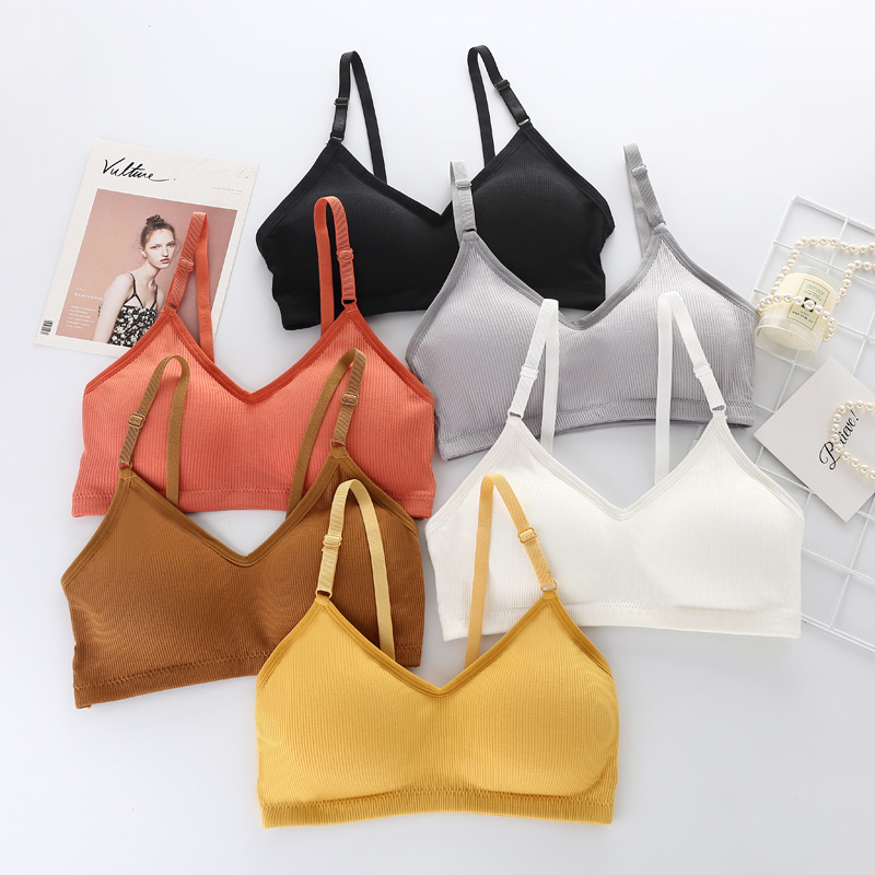 บราไร้โครงสำหรับฤดูร้อน บราไร้ - Suspender Tank Top บทวิจารณ์และราคา