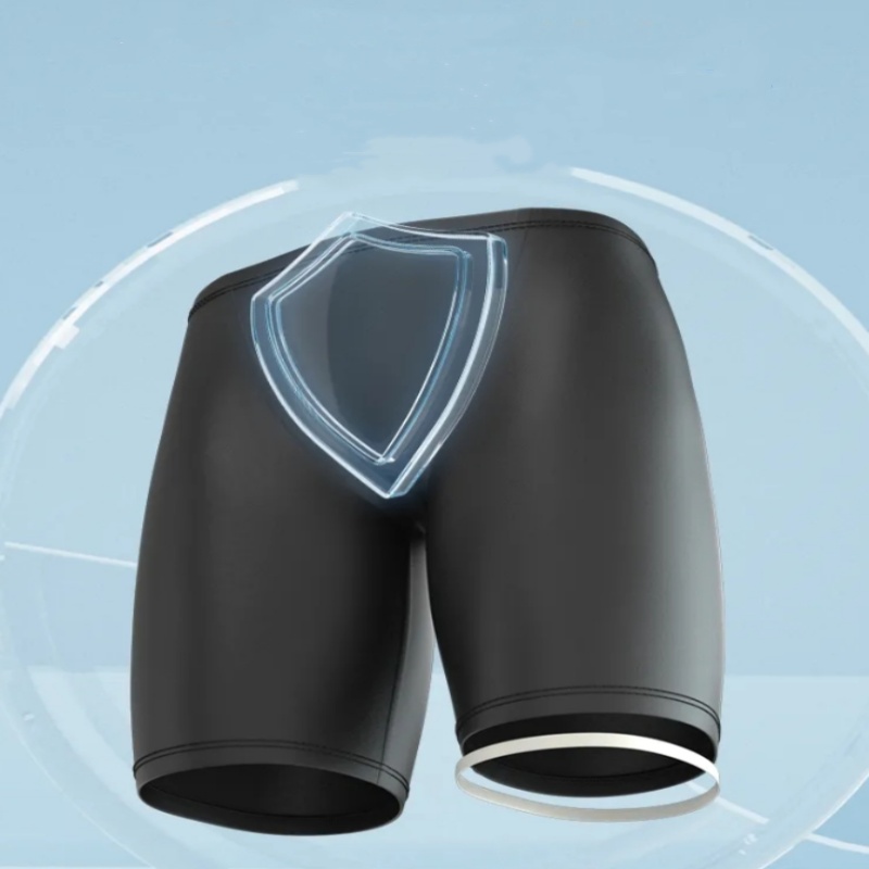 กางเกงบ็อกเซอร์ชาย ซิลิโคน PU  - Pouch Boxer Pouch บทวิจารณ์และราคา