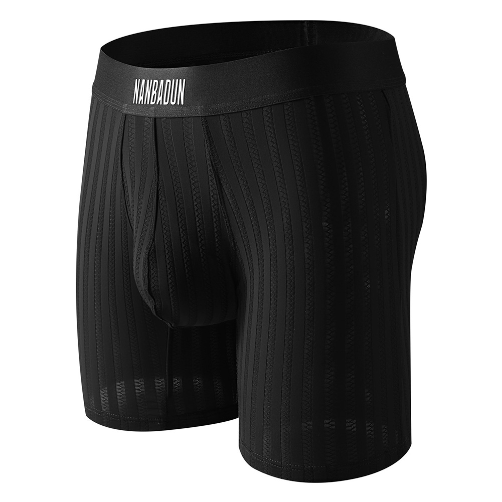 กางเกงบ็อกเซอร์ขายาวผ้าไอซ์ซิล - Long Leg Trunk Men บทวิจารณ์และราคา