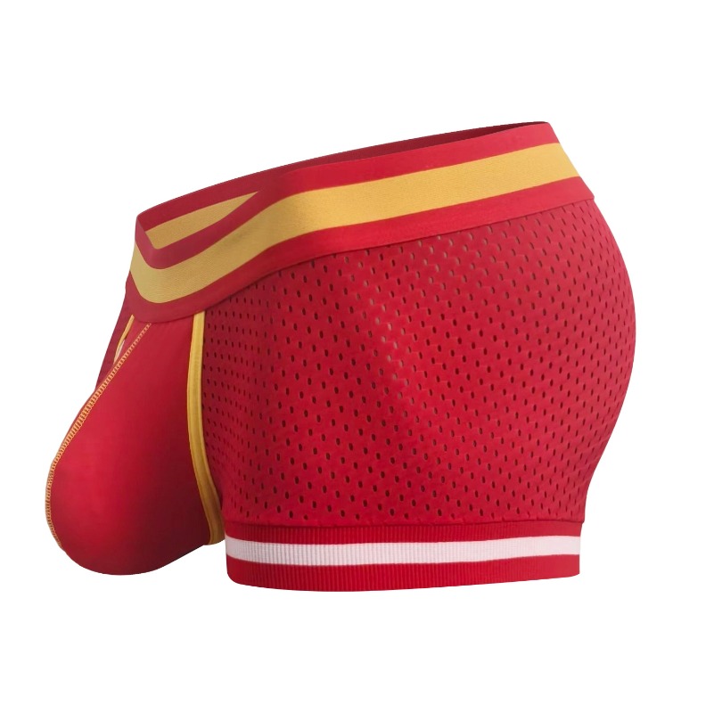 กางเกงบ็อกเซอร์ชายแบบตาข่าย ทร - Mesh Sport Boxer บทวิจารณ์และราคา