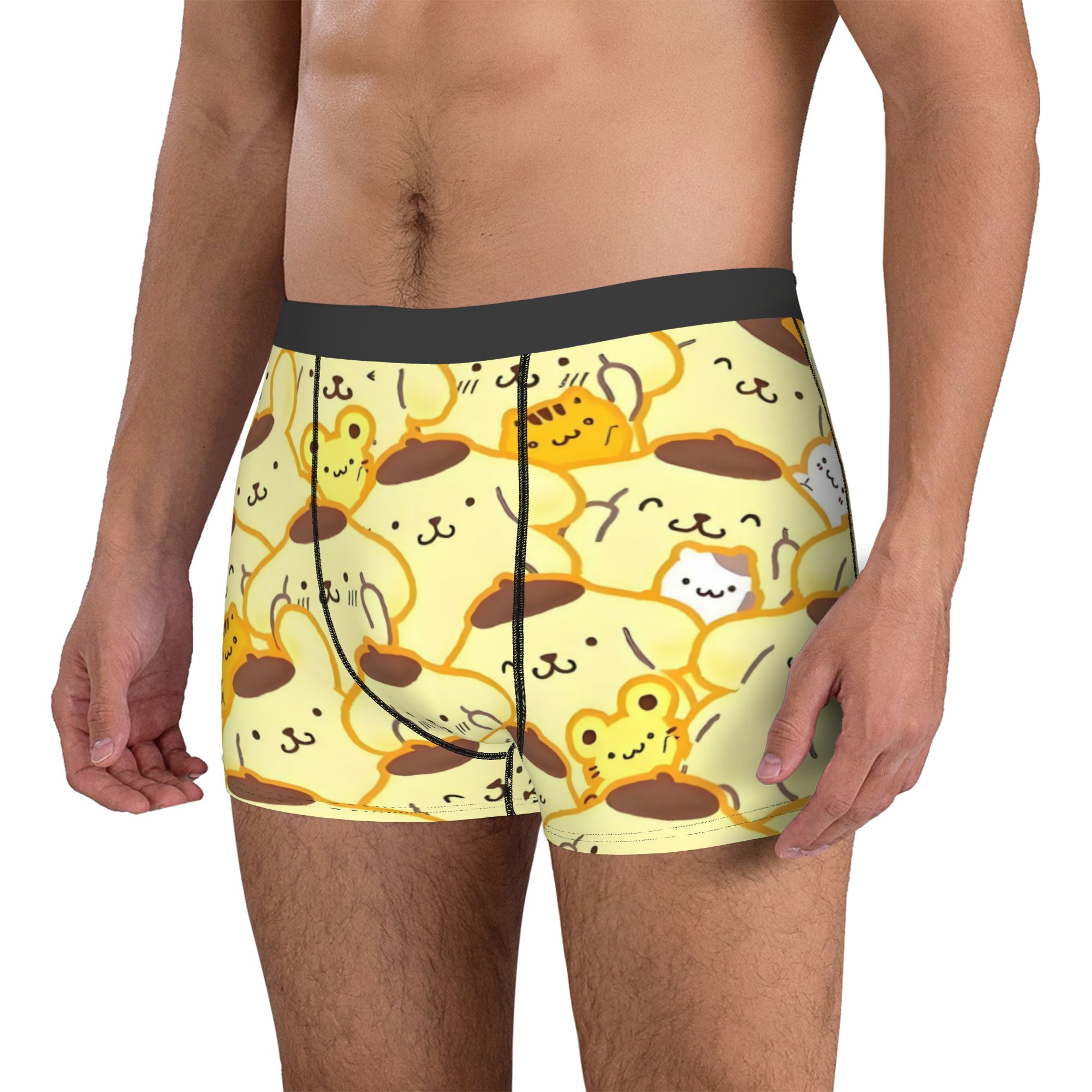 การ์ตูนปอมปอมปูรินชุดชั้นในชาย - Boxer Shorts Modal บทวิจารณ์และราคา