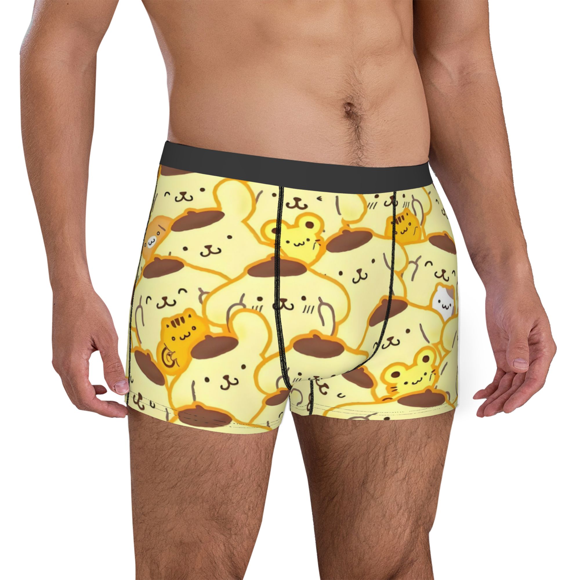 การ์ตูนปอมปอมปูรินชุดชั้นในชาย - Boxer Shorts Modal บทวิจารณ์และราคา