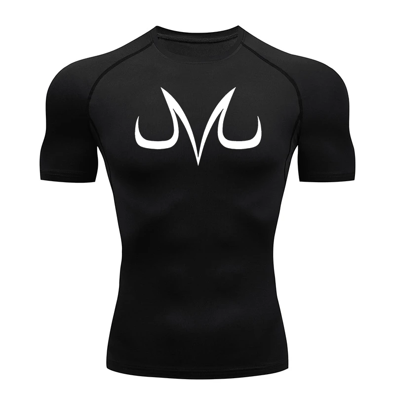 กราฟิกแขนสั้นเสื้อสําหรับชายออ - Base Layer Top บทวิจารณ์และราคา