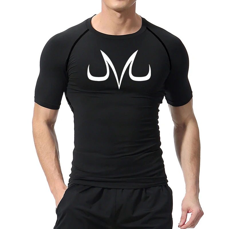 กราฟิกแขนสั้นเสื้อสําหรับชายออ - Base Layer Top บทวิจารณ์และราคา