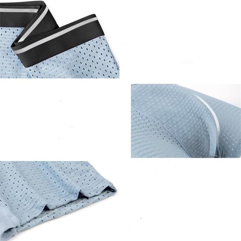 8 ชิ้น/ล็อตกางเกงในชายผ้าไหมน้ - Multi Pack Underwear บทวิจารณ์และราคา