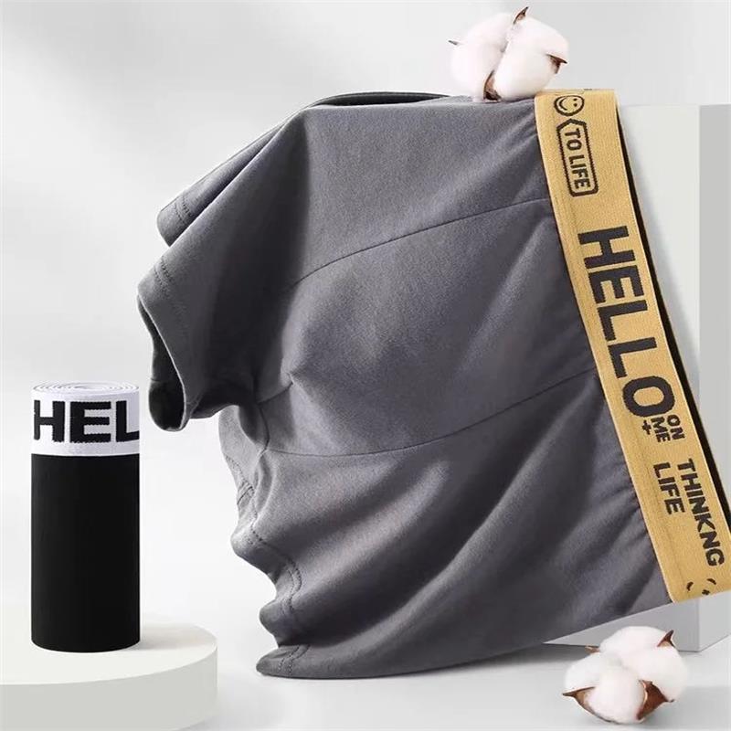 10 ชิ้น/ ชุดชั้นในชาย กางเกงใน - Boxer Brief Pack Cotton บทวิจารณ์และราคา