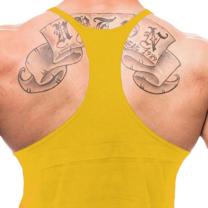 GYM Fitness เพาะกาย Suspenders - Suspender Tank Top บทวิจารณ์และราคา