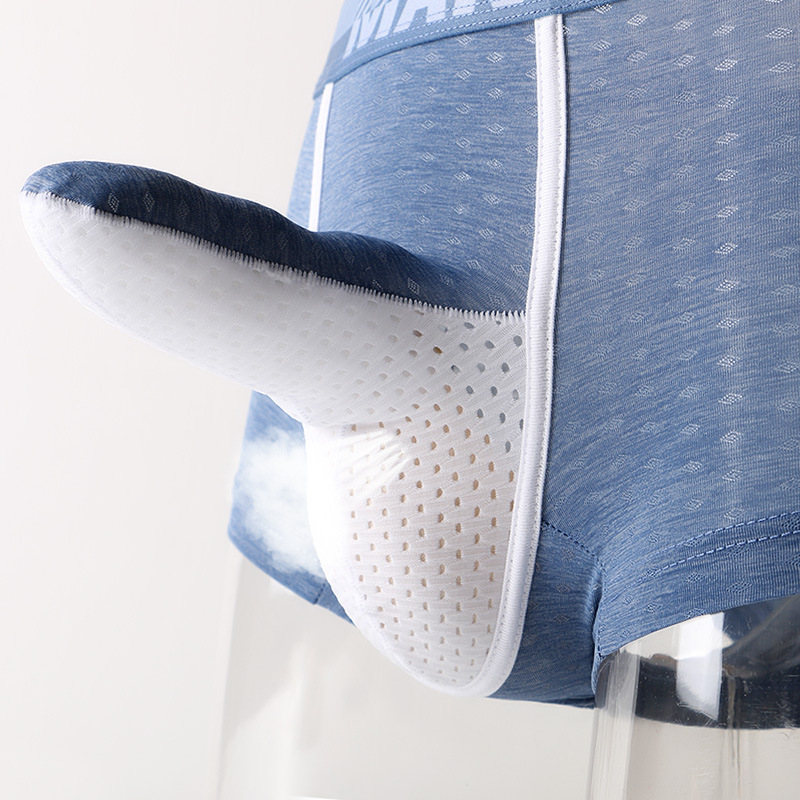 กางเกงบ็อกเซอร์ผ้าไหมน้ำแข็งสำ - Mesh Sport Boxer บทวิจารณ์และราคา