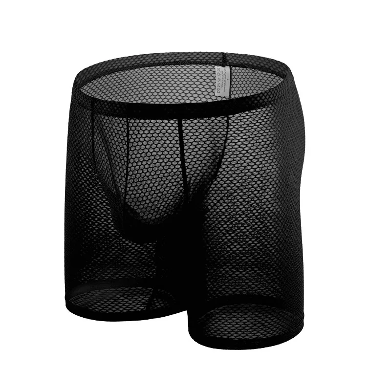 ผู้ชายชุดชั้นในเกย์ดูผ่านกางเก - Long Leg Trunk Men บทวิจารณ์และราคา