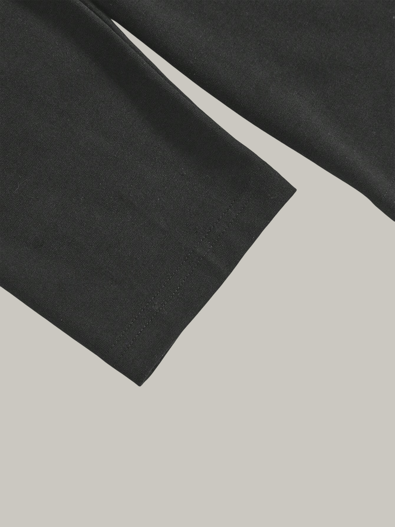 เสื้อแขนยาวทรงหลวมสีพื้น ไหล่ล - Base Layer Top บทวิจารณ์และราคา