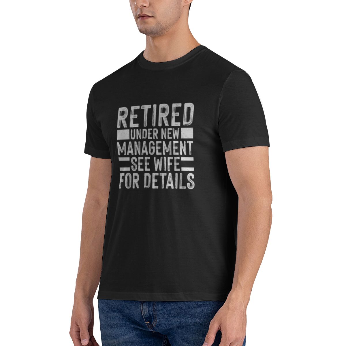 เสื้อยืดผู้ชายสำหรับผู้เกษียณอ - Undershirt Crew Neck บทวิจารณ์และราคา