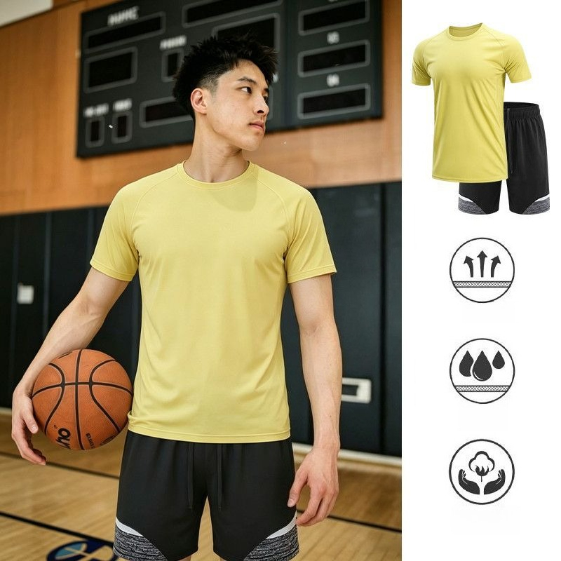 ชุดออกกำลังกาย เสื้อยืดคอกลมทร - Compression Shorts Athletes บทวิจารณ์และราคา