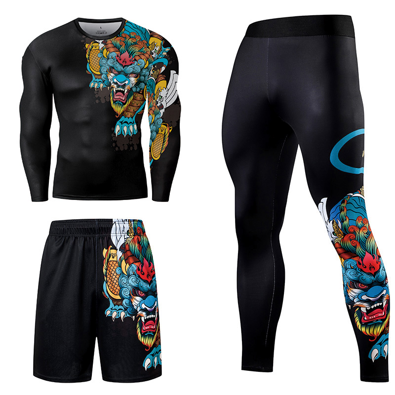 ชุดออกกำลังกายสำหรับผู้ชาย 2/3 - Compression Long Pant บทวิจารณ์และราคา