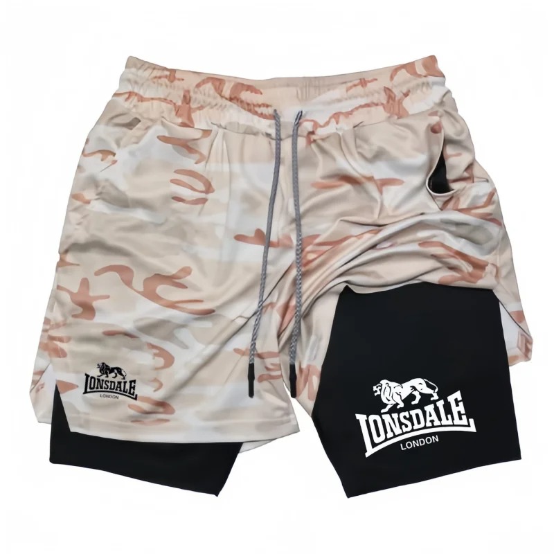 กางเกงวิ่ง 2 in 1 สำหรับผู้ชาย - Compression Shorts Athletes บทวิจารณ์และราคา