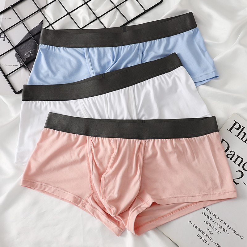 กางเกงบ็อกเซอร์ชายใยไผ่ กระเป๋ - Bamboo Fiber Trunk บทวิจารณ์และราคา