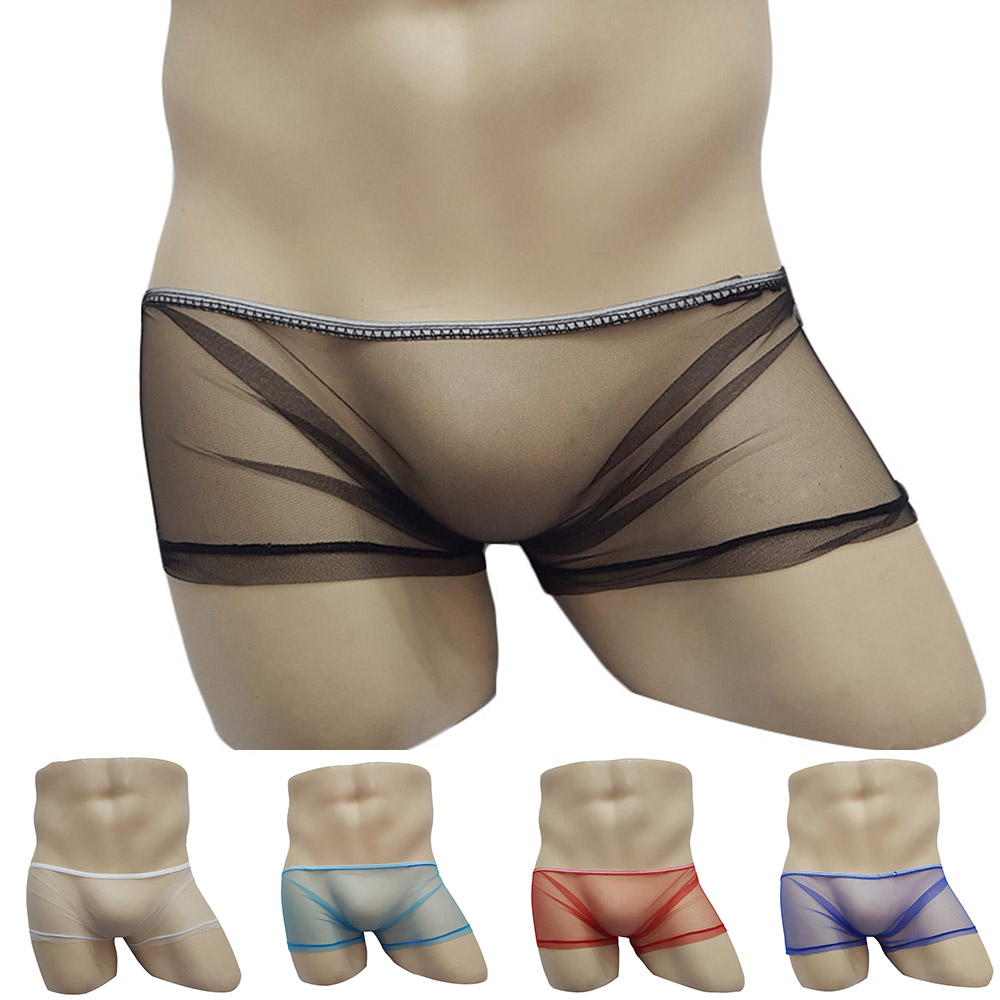 กางเกงบ็อกเซอร์ชาย กางเกงในชาย - Trunk Breathable Men บทวิจารณ์และราคา