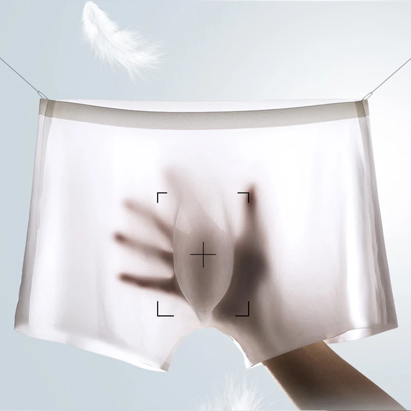 10 ชิ้น/ล็อตชายฤดูร้อนผ้าไหมน้ - Boxer Shorts Modal บทวิจารณ์และราคา