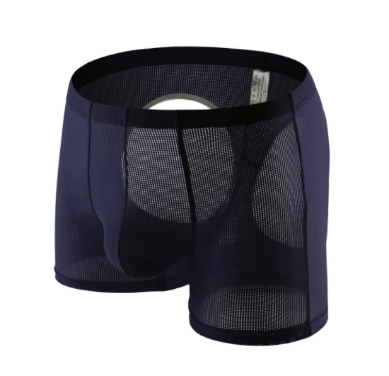 กางเกงบ็อกเซอร์ชายแบบเปิดด้านห - Mesh Sport Boxer บทวิจารณ์และราคา