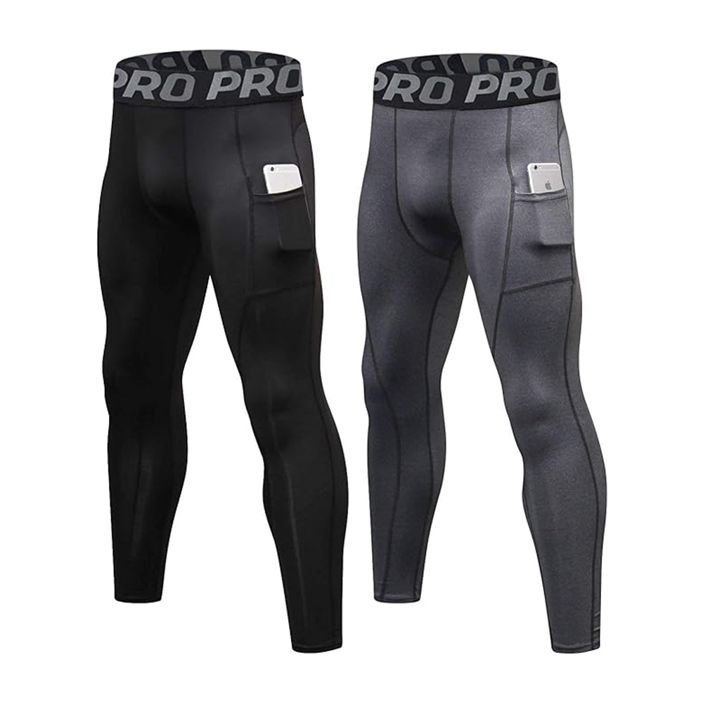 ผู้ชายกางเกงรัดรูปลองจอห์นสําห - Compression Long Pant บทวิจารณ์และราคา