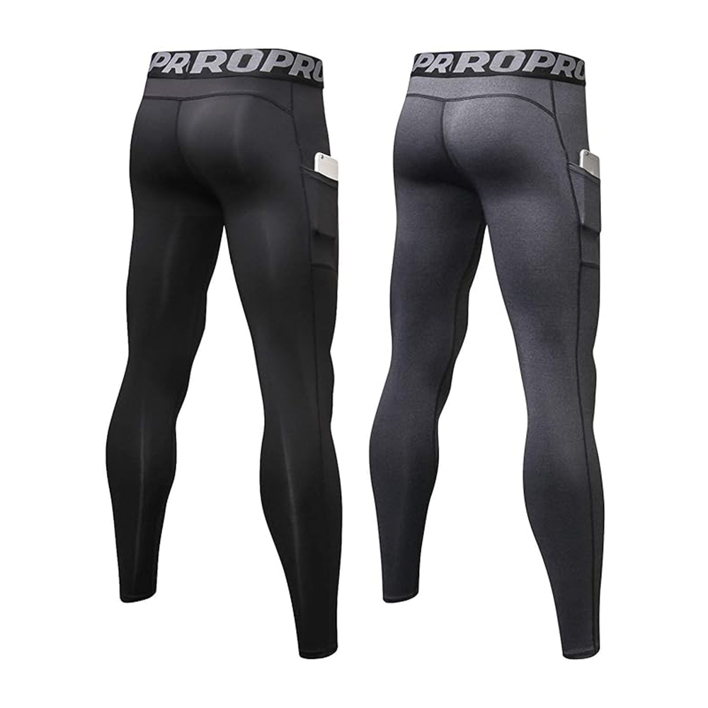 ผู้ชายกางเกงรัดรูปลองจอห์นสําห - Compression Long Pant บทวิจารณ์และราคา