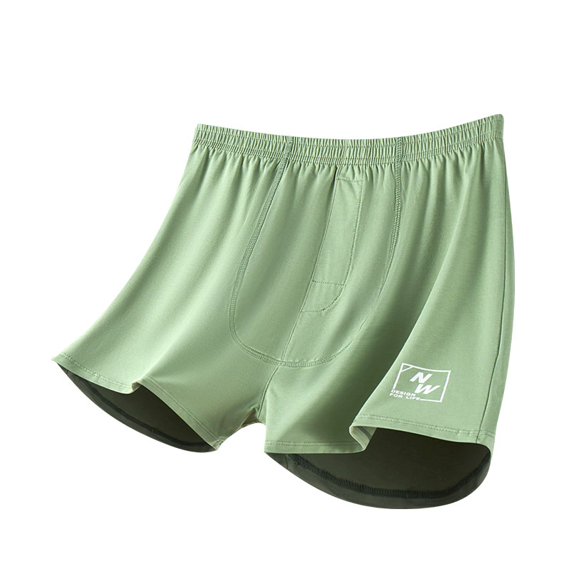 กางเกงบ็อกเซอร์ชายสีพื้น ผ้าโม - Boxer Shorts Modal บทวิจารณ์และราคา