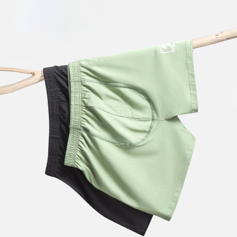 กางเกงบ็อกเซอร์ชายสีพื้น ผ้าโม - Boxer Shorts Modal บทวิจารณ์และราคา