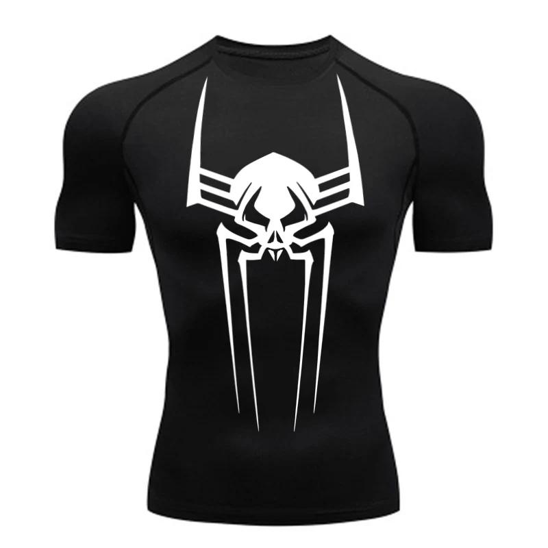เสื้อกีฬาผู้ชาย แห้งเร็ว กระชั - T Shirt Tight Fit บทวิจารณ์และราคา