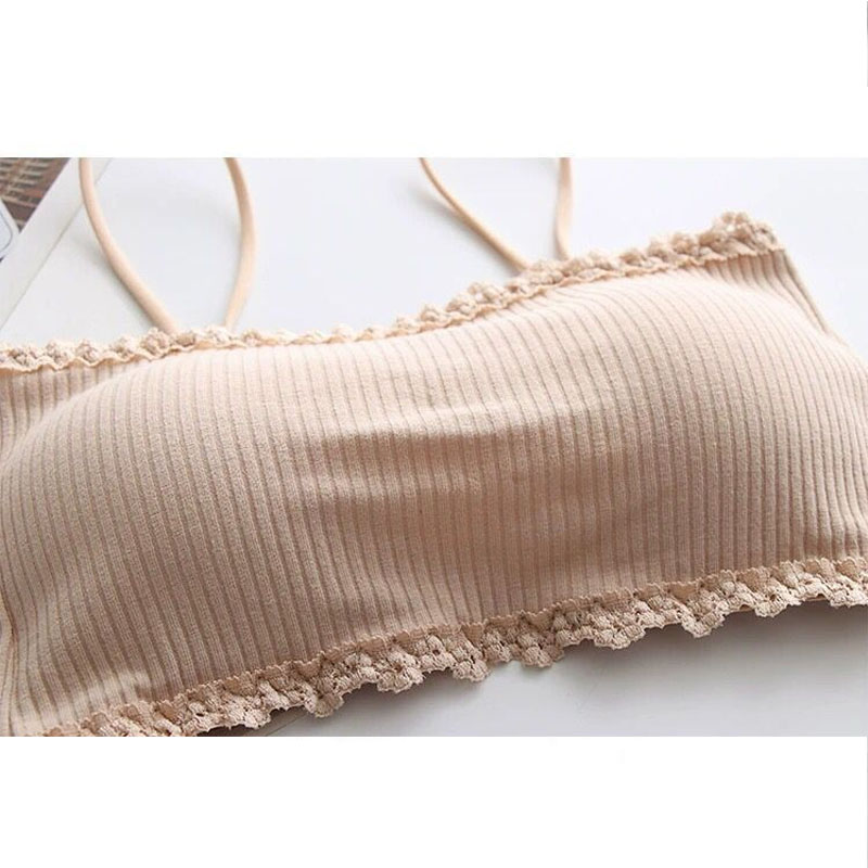 บราผ้าฝ้ายสำหรับผู้หญิง บราเกา - Suspender Tank Top บทวิจารณ์และราคา