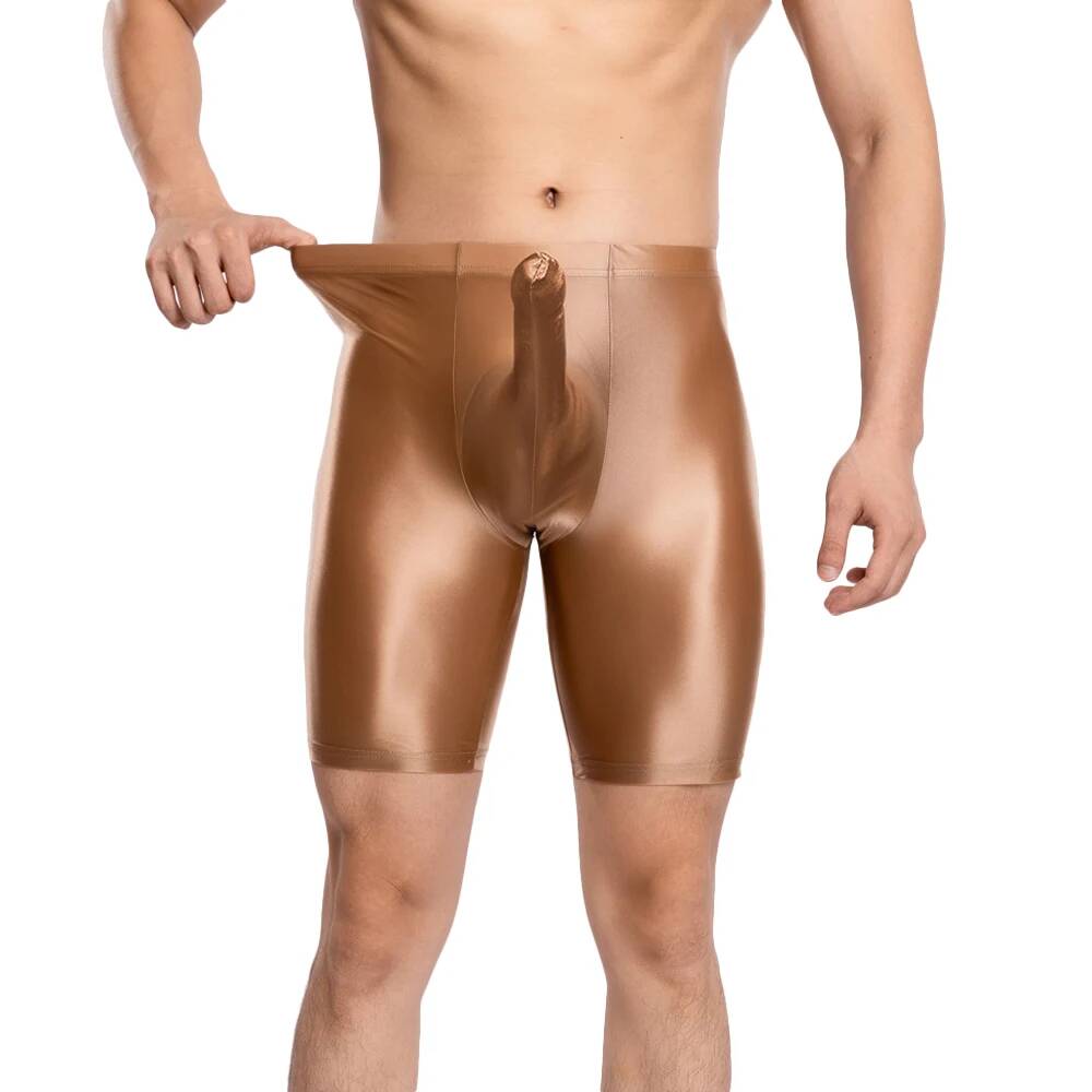 กางเกงในชายเซ็กซี่ ผ้าซาตินเนื - Pouch Boxer Pouch บทวิจารณ์และราคา