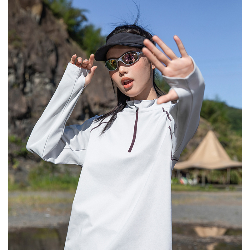 เสื้อยืดแขนยาวแห้งเร็วแบบยูนิเ - Base Layer Top บทวิจารณ์และราคา
