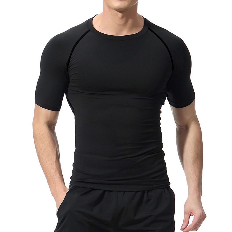 เสื้อรัดรูปพิมพ์ลายกากบาทสำหรั - Base Layer Top บทวิจารณ์และราคา