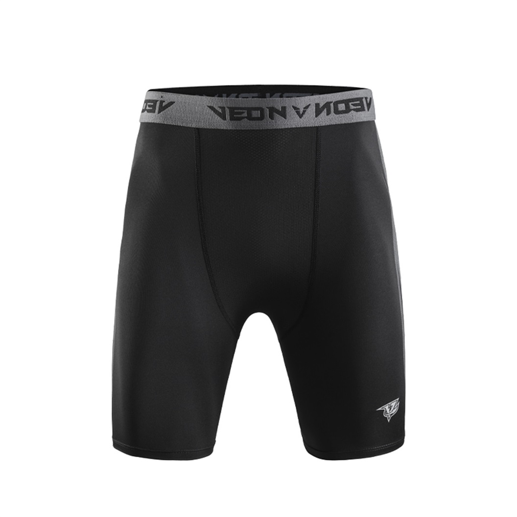 กางเกงรัดรูปสีดำสำหรับผู้ชายกา - Compression Shorts Athletes บทวิจารณ์และราคา