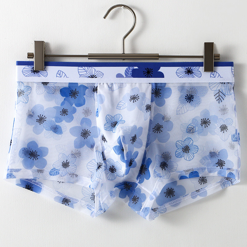 กางเกงบ็อกเซอร์ชายผ้าไหมน้ำแข็ - Mesh Sport Boxer บทวิจารณ์และราคา