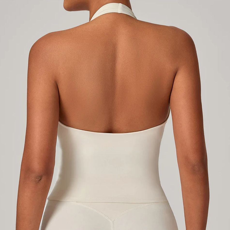 เสื้อกล้ามโยคะคอวีแบบรัดรูป Ni - Quick Dry Underwear บทวิจารณ์และราคา