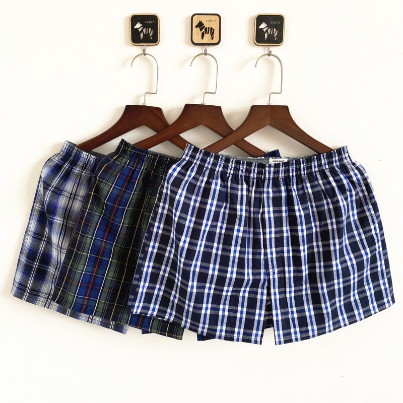 3-10PCS ชายชุดชั้นในนักมวยกางเ - Boxer Brief Pack Cotton บทวิจารณ์และราคา